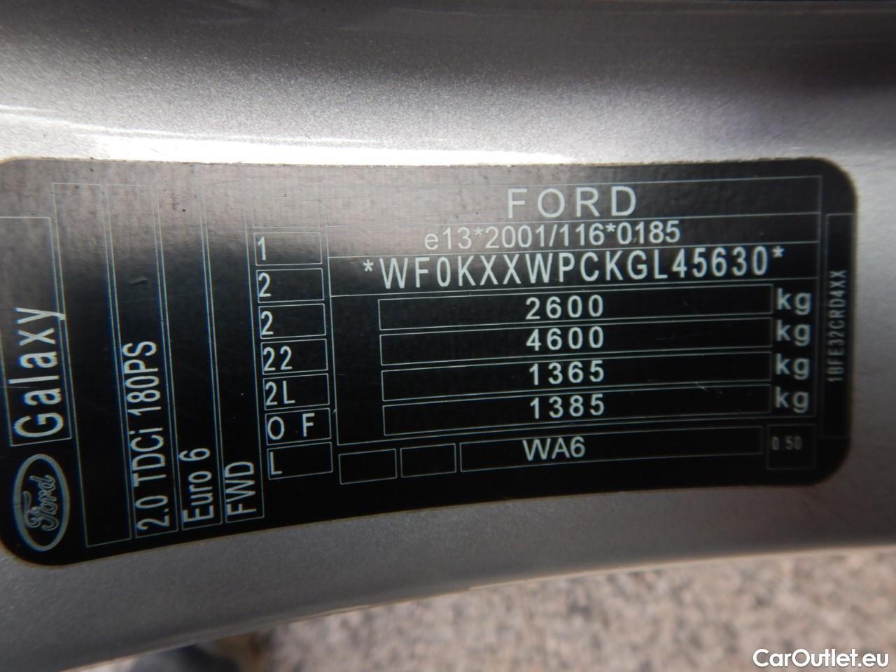  Ford  Galaxy 2.0 Tdci 180cv S&s Pshift Titanium #10