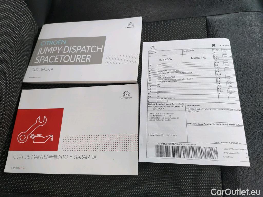  Citroen  Jumpy  Furgón Control M 1.5 BlueHDi 100CV MT6 E6d #33