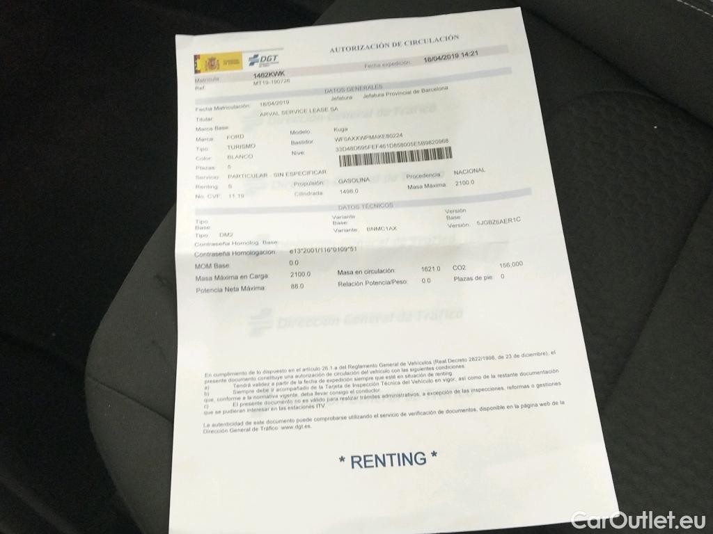  Ford  Kuga  Trend+ 1.5 EcoBoost 120CV MT6 E6dT #27