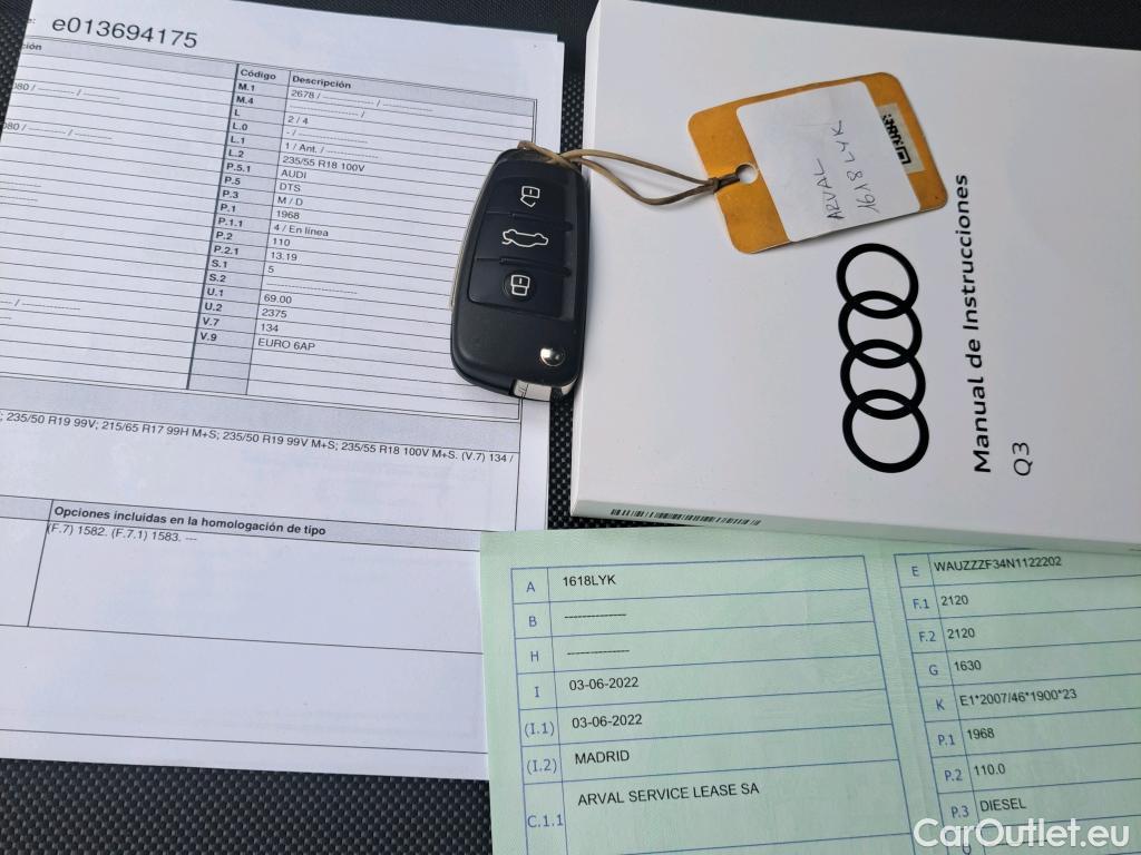  Audi  Q3  Sportback 35 TDI 2.0 TDI 150CV E6d #2