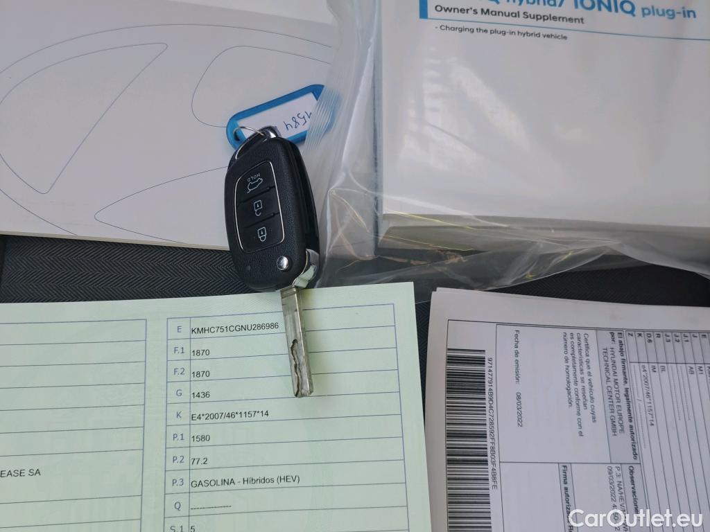  Hyundai   Ioniq Ioniq Klass Hybrid 1.6 GDI 105CV AT6 E6d #2