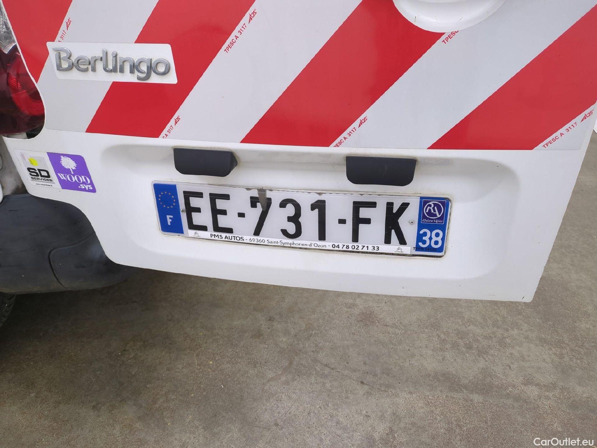 Citroen  Berlingo  Fourgon Club L1 (Court) 1.6 BlueHDi 100CV BVM5 E6 #16