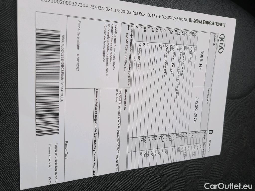  KIA  Niro  Drive 1.6 105CV E6d #12