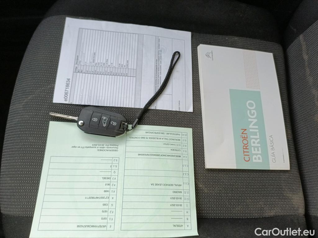  Citroen  Berlingo  Furgón Control M 1.5 BlueHDi 75CV MT5 E6dT #1
