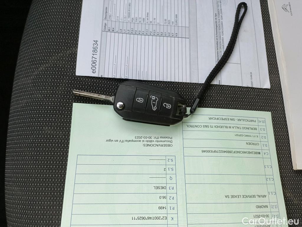 Citroen  Berlingo  Furgón Control M 1.5 BlueHDi 75CV MT5 E6dT #2