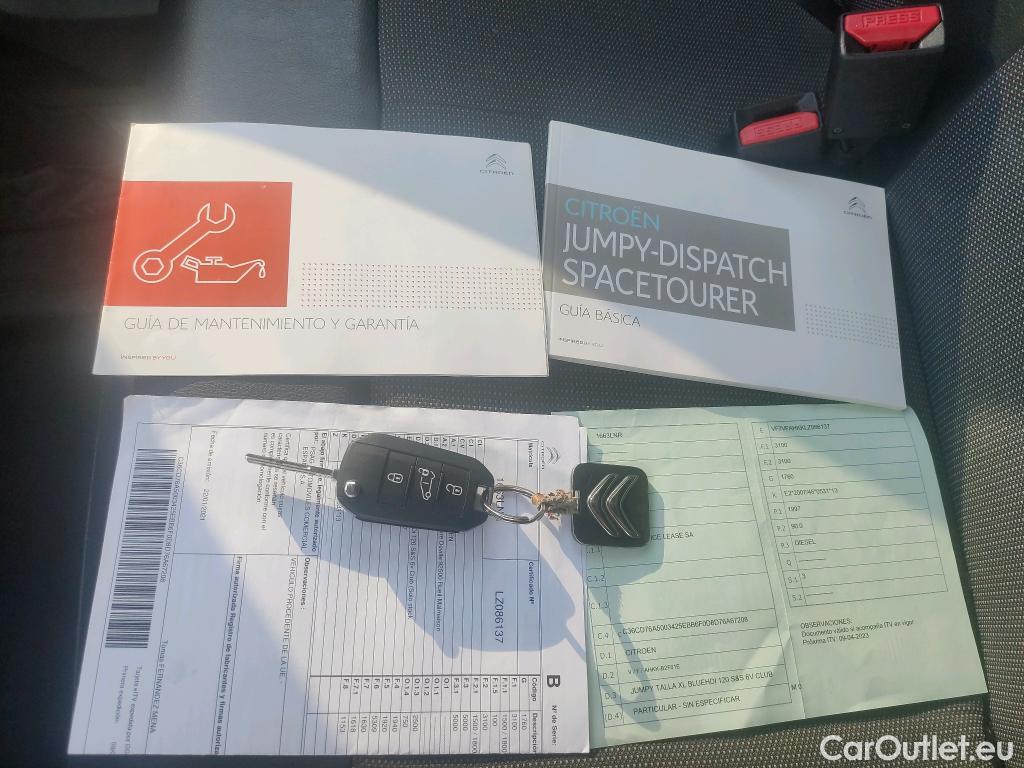  Citroen  Jumpy  Furgón Club XL 2.0 BlueHDi 120CV MT6 E6dT #1