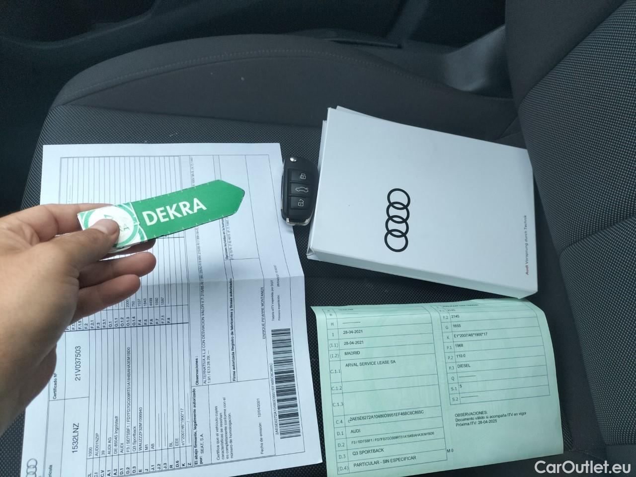  Audi  Q3  Sportback 35 TDI 2.0 TDI 150CV AT7 E6d #1