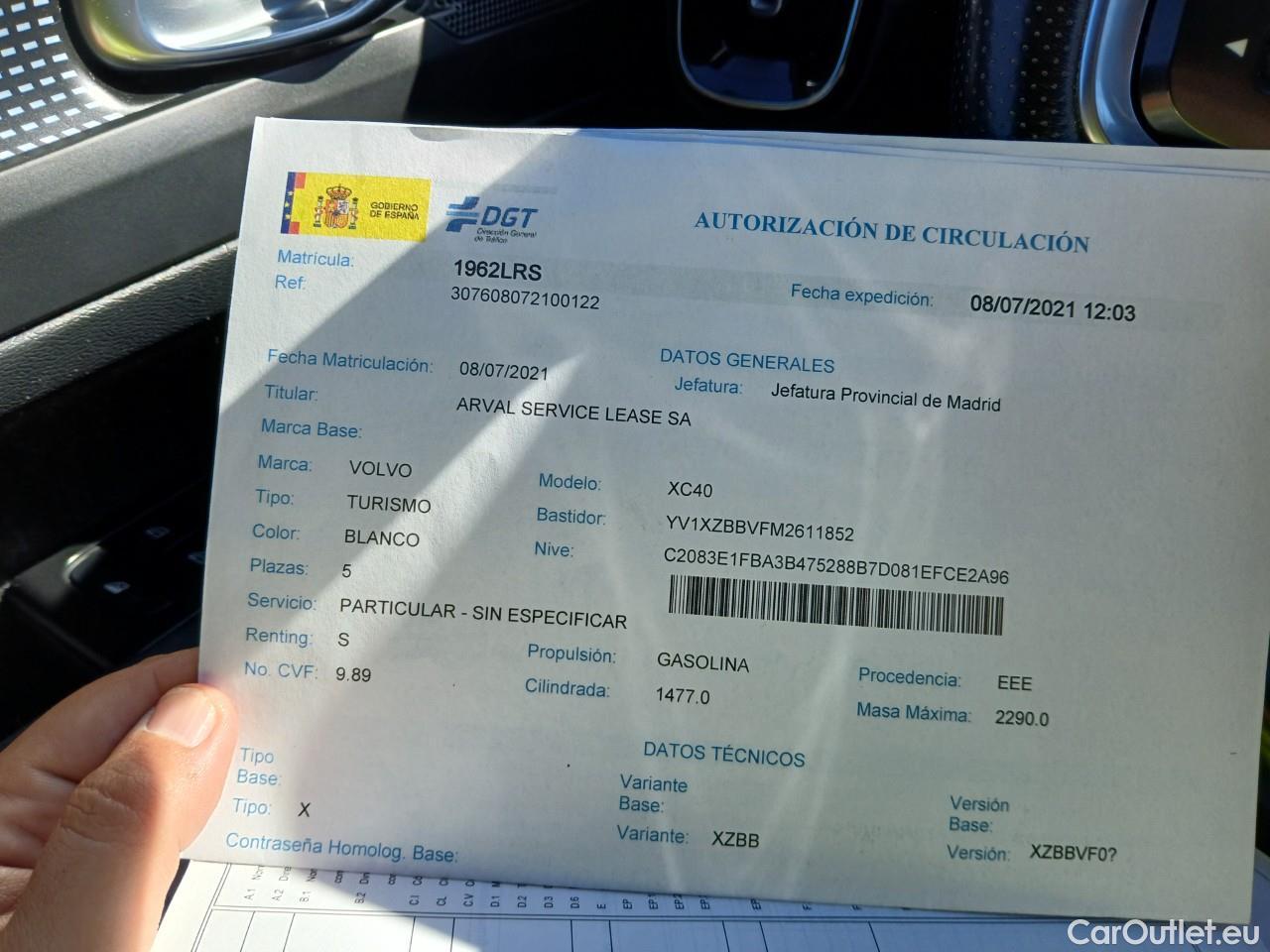  Volvo  XC 40 VOLVO XC40 / 2017 / 5P / todoterreno 1.5 T5 Twin Recharge R-Design Auto #1
