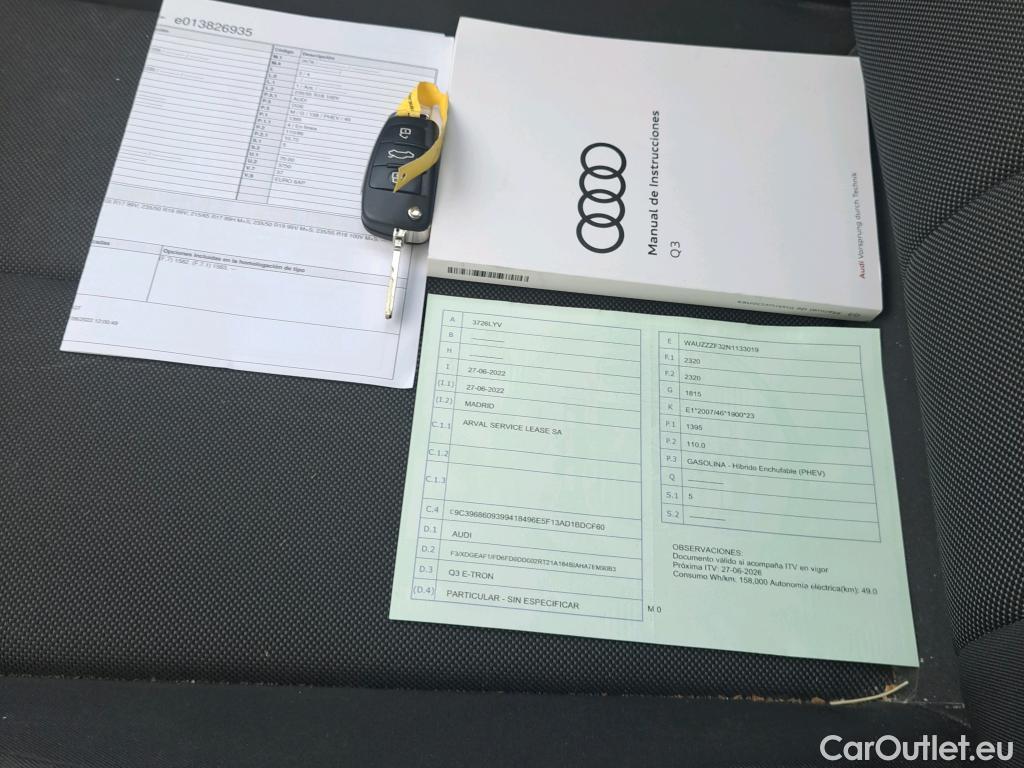  Audi  Q3  45 TFSI e 1.4 TFSI 245CV AT6 E6d #1