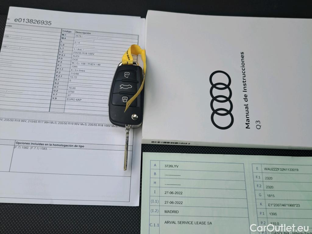  Audi  Q3  45 TFSI e 1.4 TFSI 245CV AT6 E6d #2
