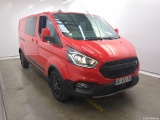  Ford  Transit FORD  Custom / 2018 / 4P / Fourgon tôlé 2.0 ECOBLUE 130 320 L2H1 CAB APP TRAIL #4