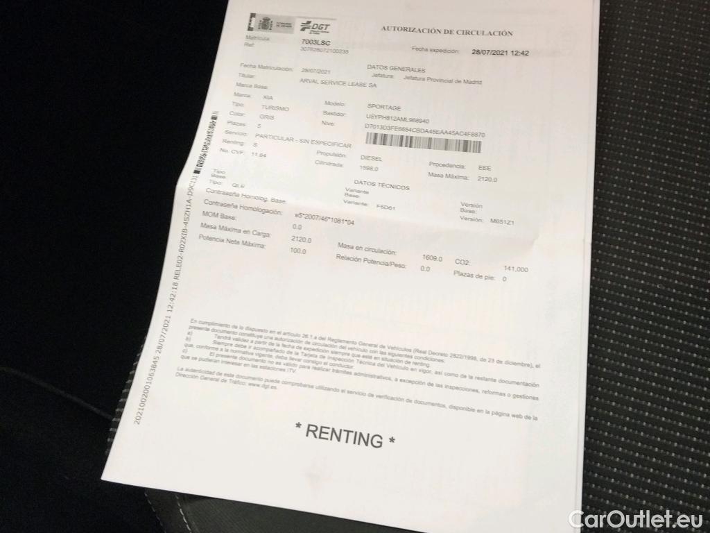  KIA  Sportage  Drive Plus 2WD 1.6 CRDi 135CV MT6 E6dT #11
