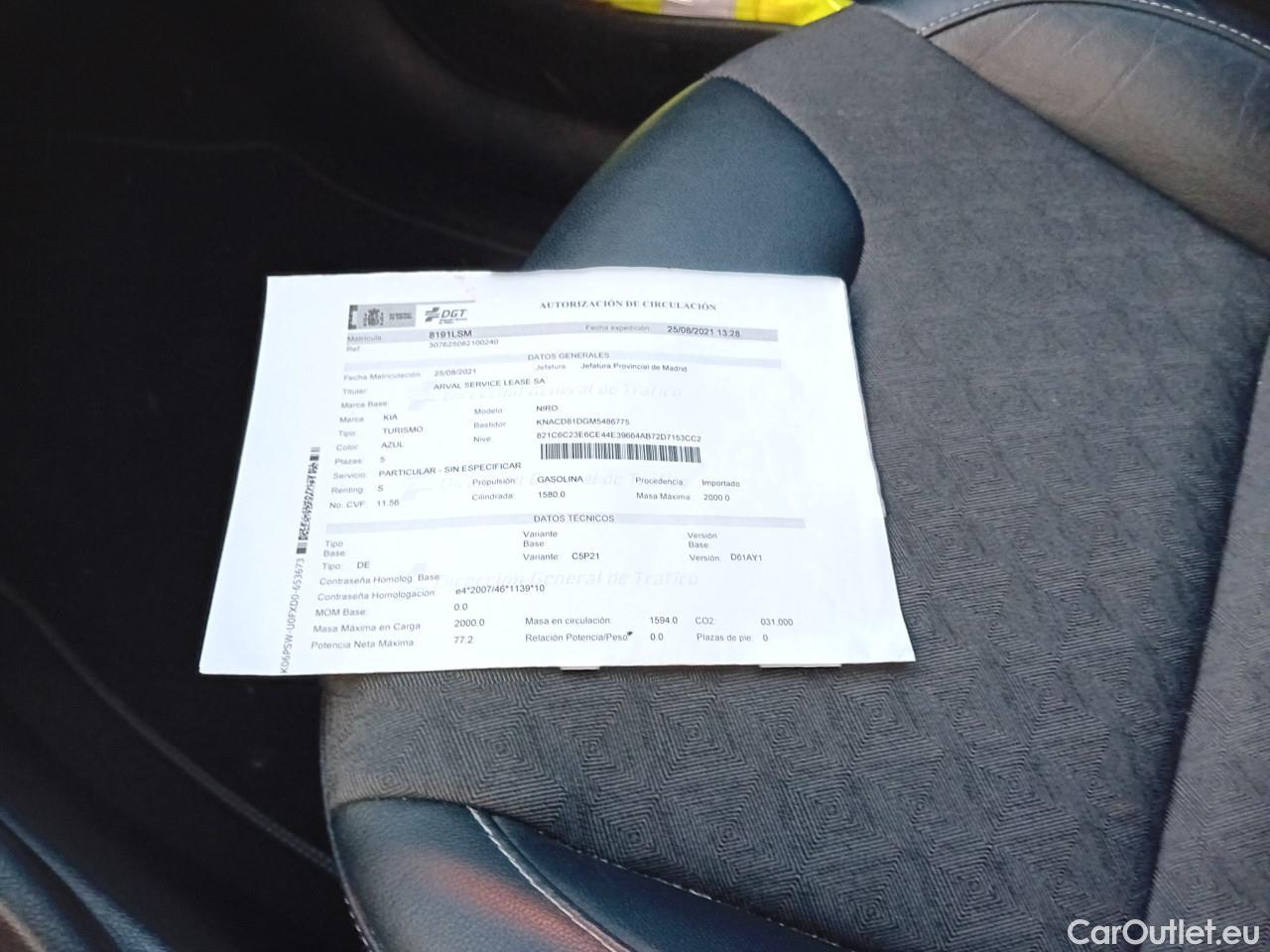  KIA  Niro  Drive Plug-In Hybrid 1.6 105CV AT6 E6d #1