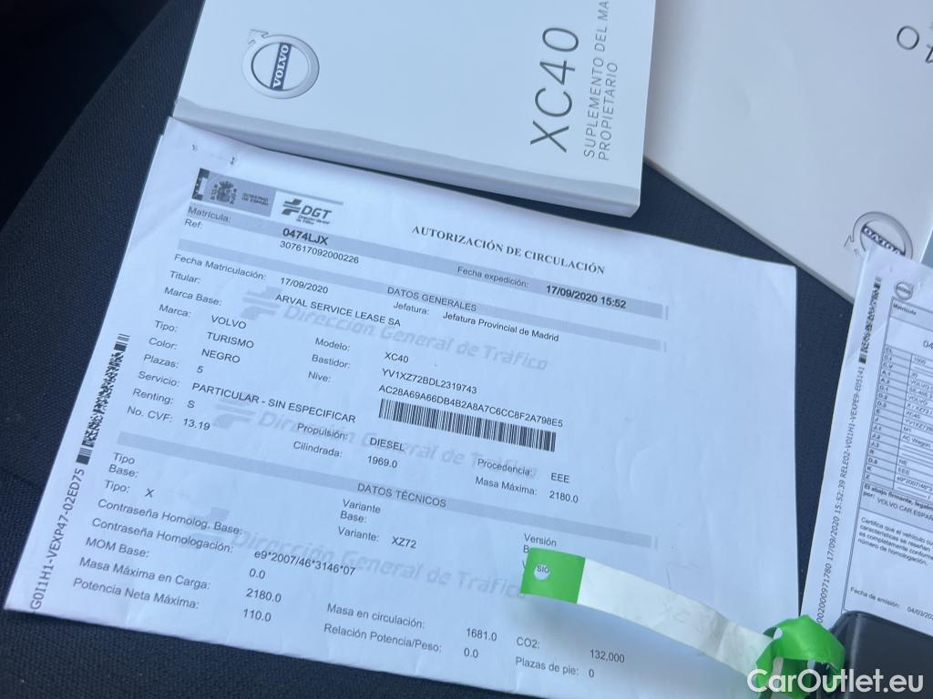  Volvo  XC 40 XC40 2WD 2.0 D3 150CV AT8 E6dT #16