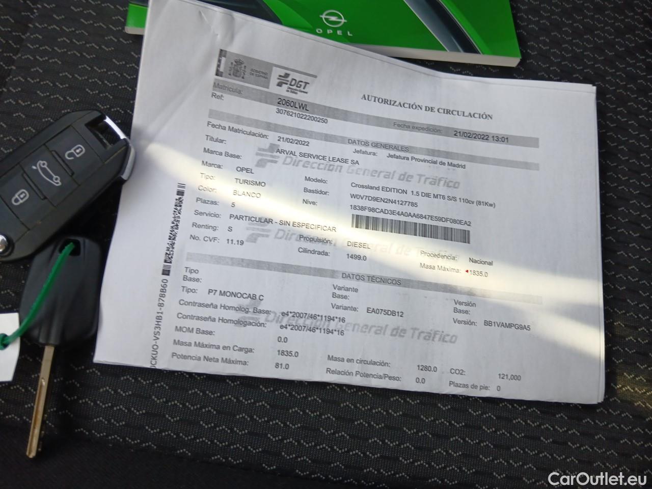  Opel  Crossland  X Edition 1.5 110CV MT6 E6d #2