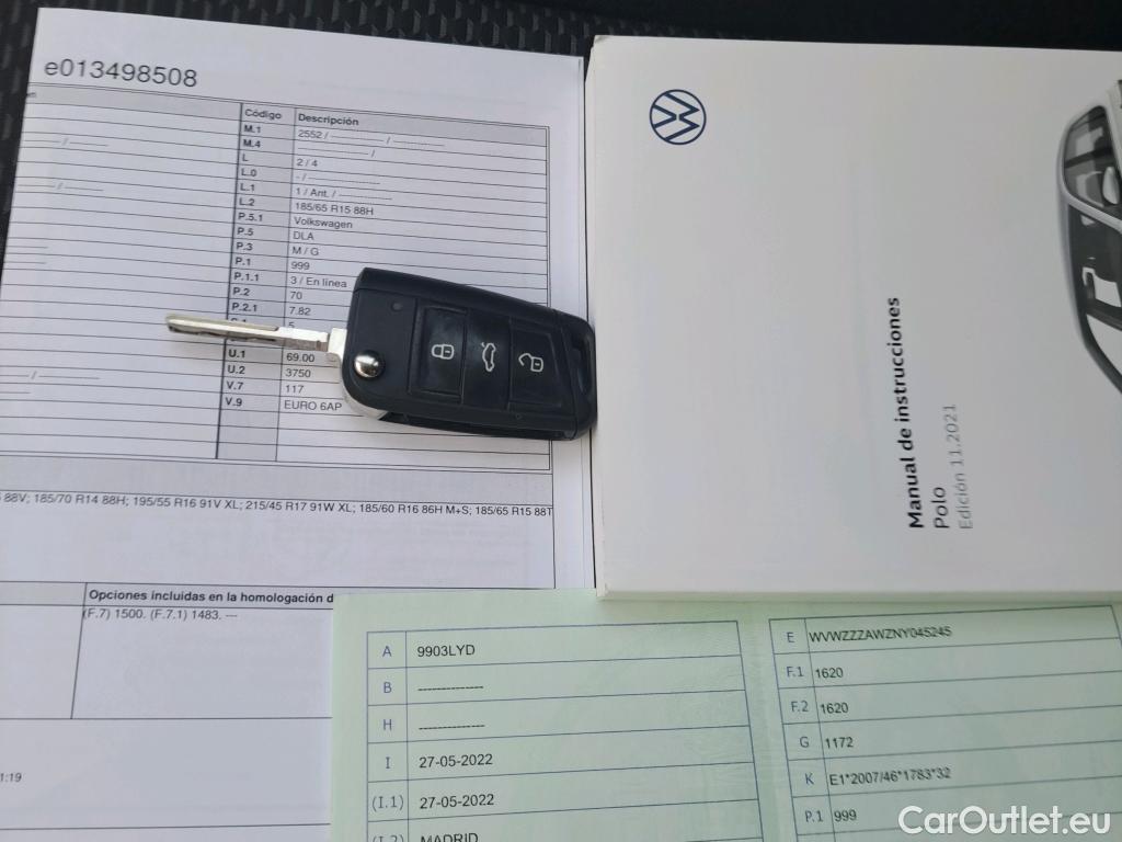  Volkswagen  Polo  VI 1.0 TSI 95CV MT5 E6d #2