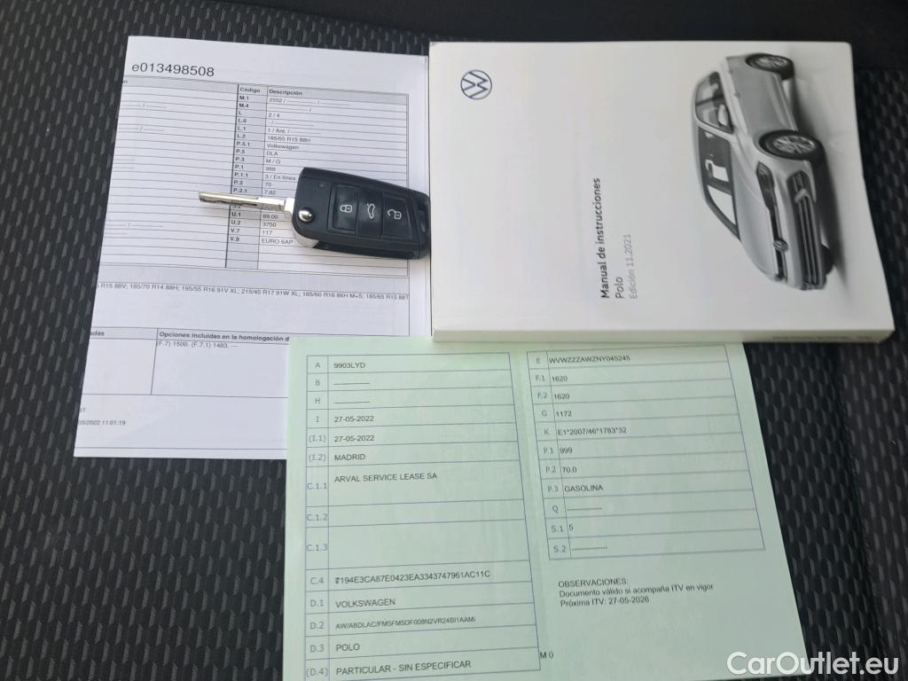 Volkswagen  Polo  VI 1.0 TSI 95CV MT5 E6d #1