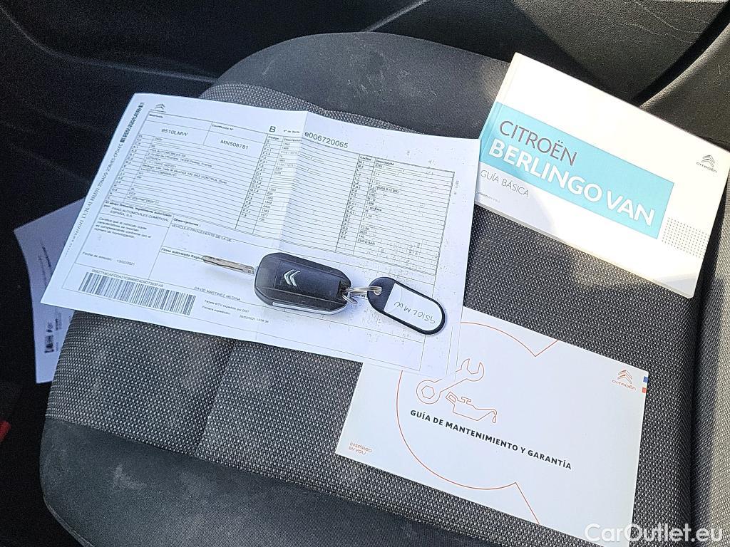  Citroen  Berlingo  Furgón Control M 1.5 BlueHDi 100CV MT5 E6dT #1