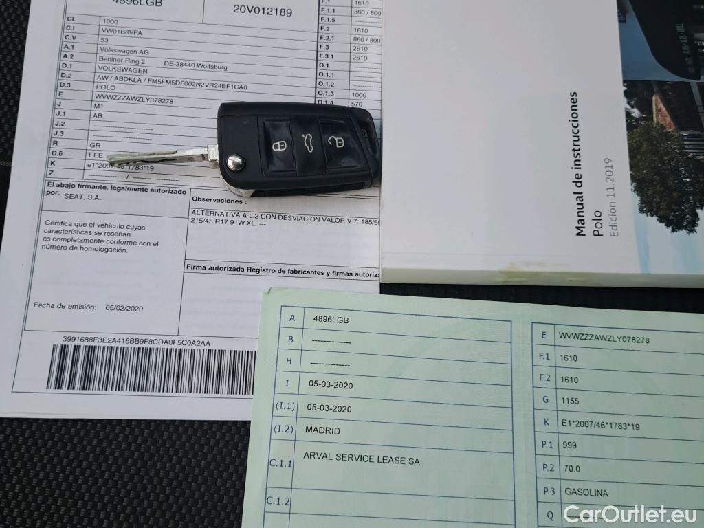  Volkswagen  Polo  VI Sport 1.0 TSI 95CV MT5 E6dT #2