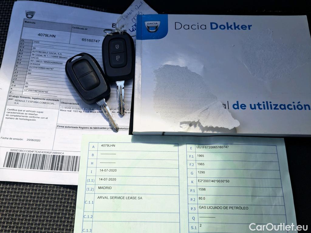  Dacia  Dokker  Express Essential 1.6 SCe 110CV MT5 E6 #66