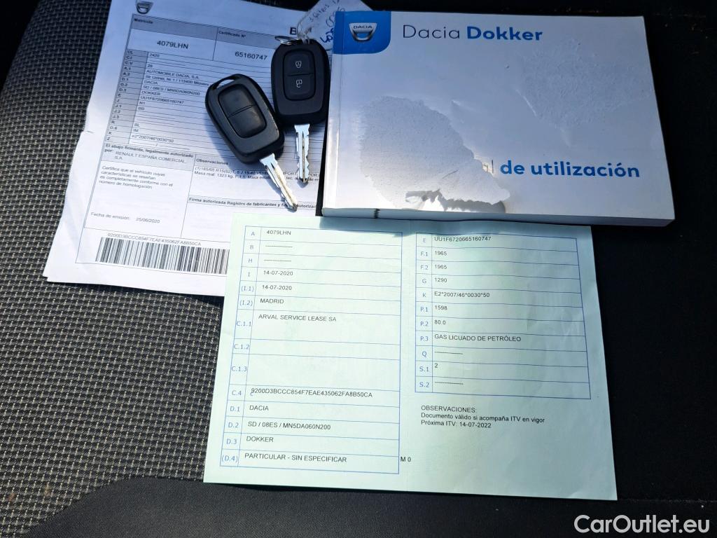  Dacia  Dokker  Express Essential 1.6 SCe 110CV MT5 E6 #65