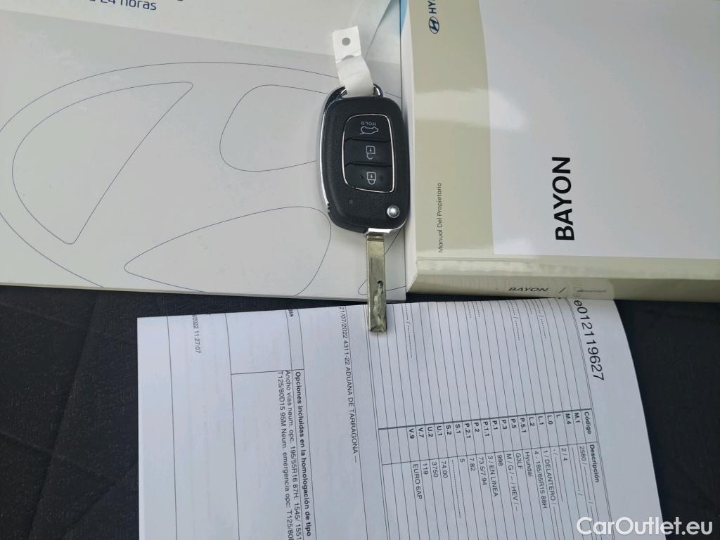  Hyundai  Bayon HYUNDAI  / 2021 / 5P / todoterreno 1.0 TGDI 74kW (100CV) 48V Maxx #9