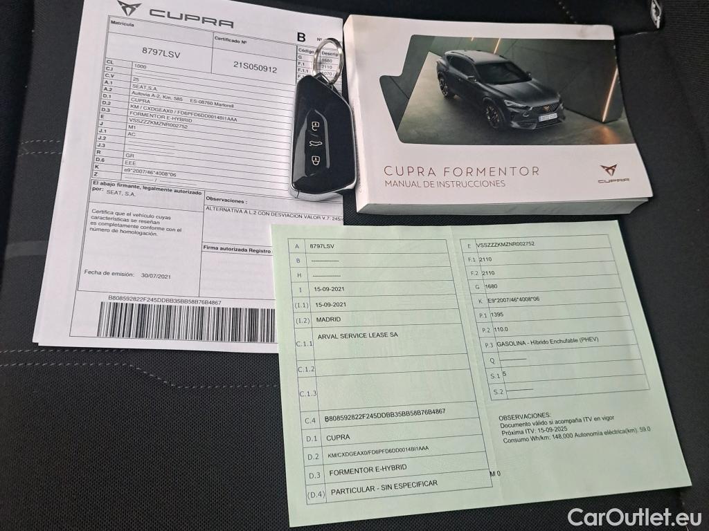  Cupra  Formentor  e-HYBRID 1.4 205CV AT6 E6d #1