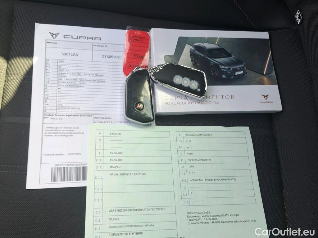  Cupra  Formentor  e-HYBRID 1.4 205CV AT6 E6d #1