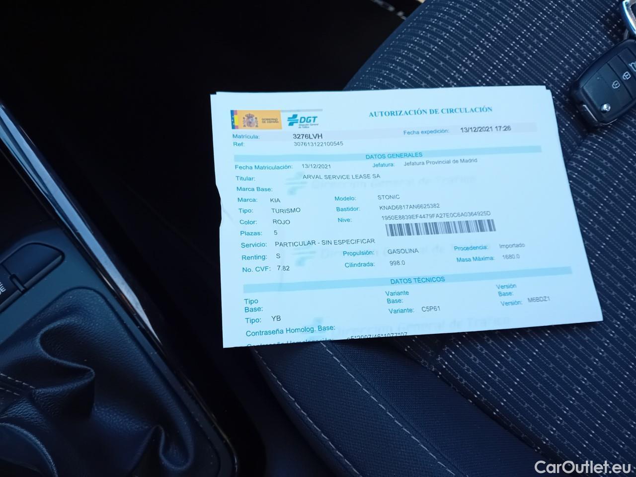  KIA  STONIC  Drive 1.0 T-GDI 100CV MT6 E6d #1
