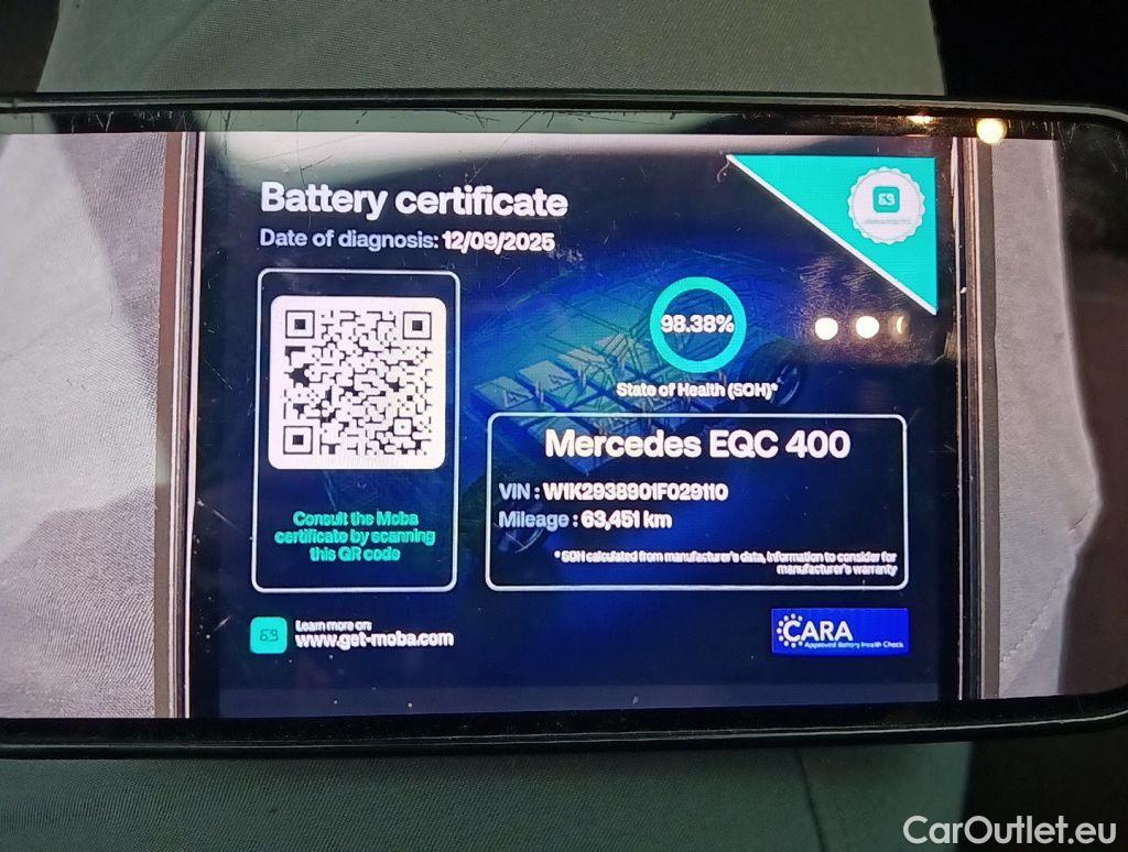 Mercedes  EQC Mercedes-Benz   400 4MATIC Business Solution 5d #21