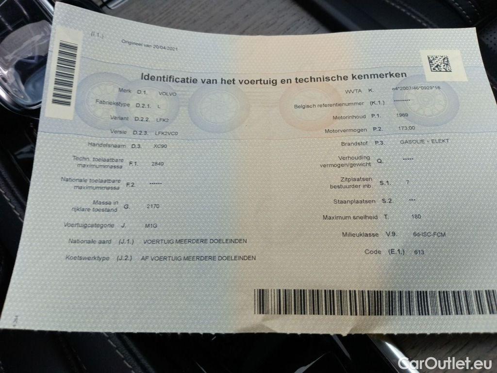 Volvo  XC90 Volvo  2.0 B5 D 4WD Geartronic Inscription 7PL. 5d #11