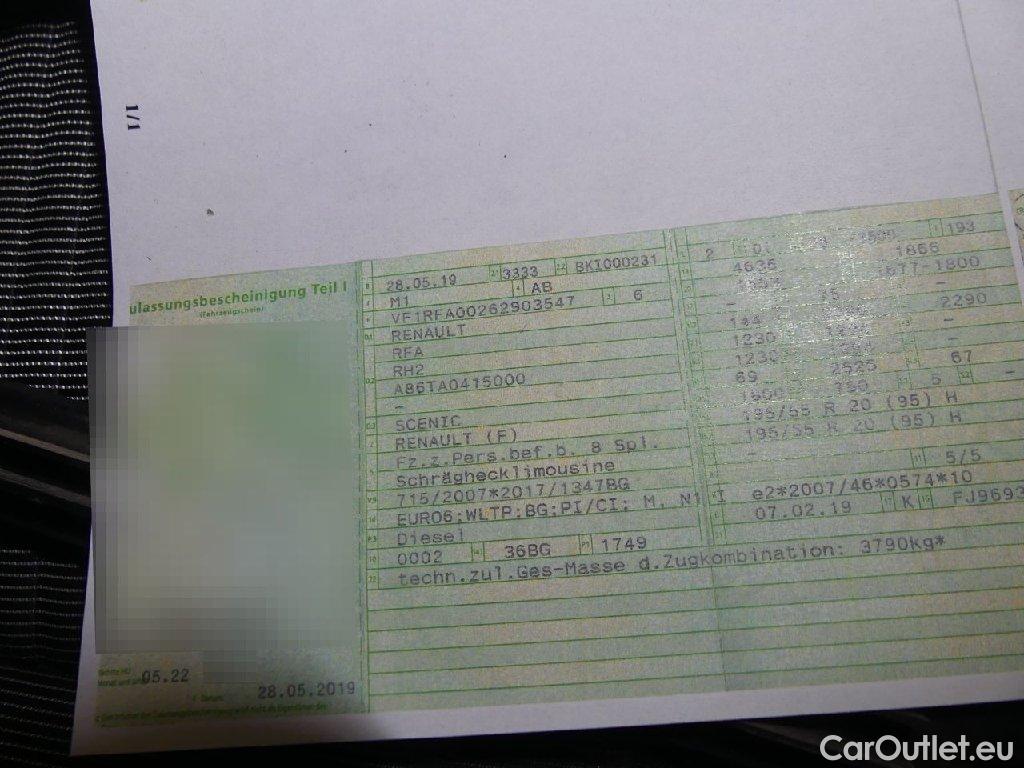 Renault  Grand Scenic Scenic IV Grand Business Edition 1.7 dCi 88KW MT6 E6dT #64