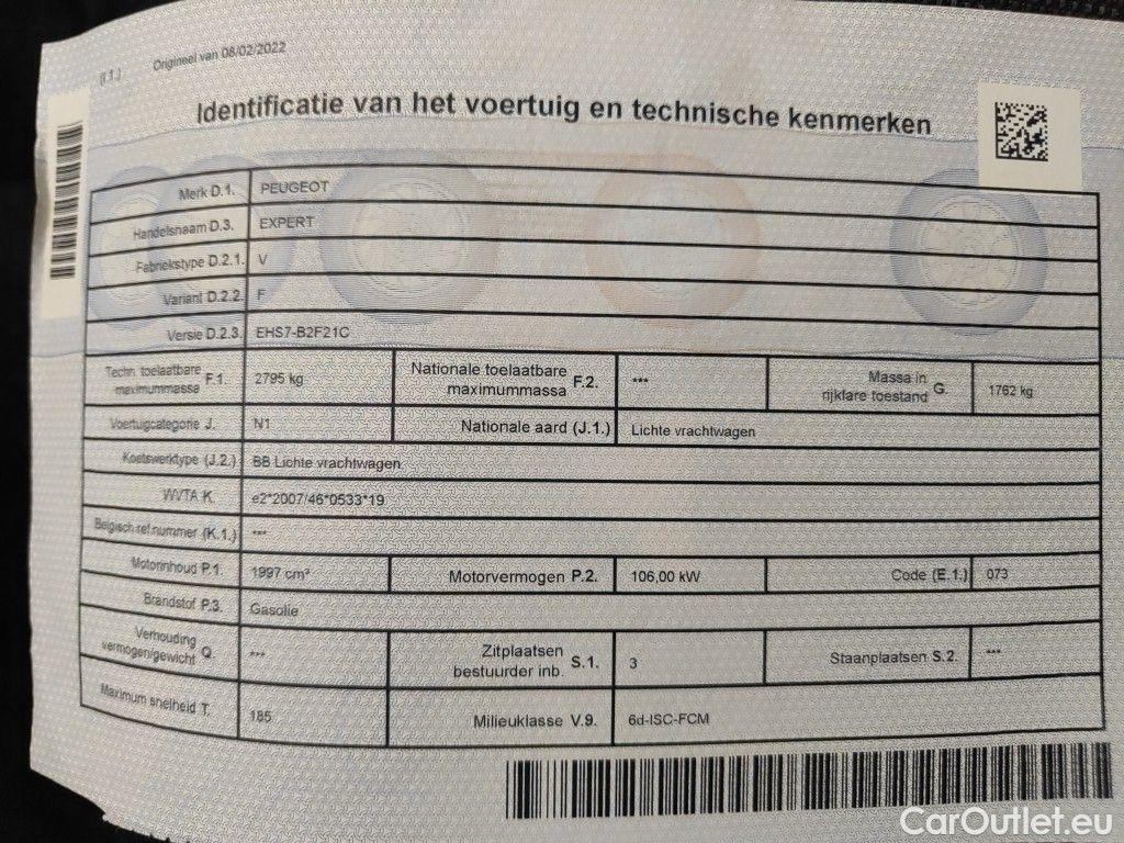 Peugeot  Expert Peugeot  Standard Premium L2 2.0 BlueHDi 145 EAT 4d #11