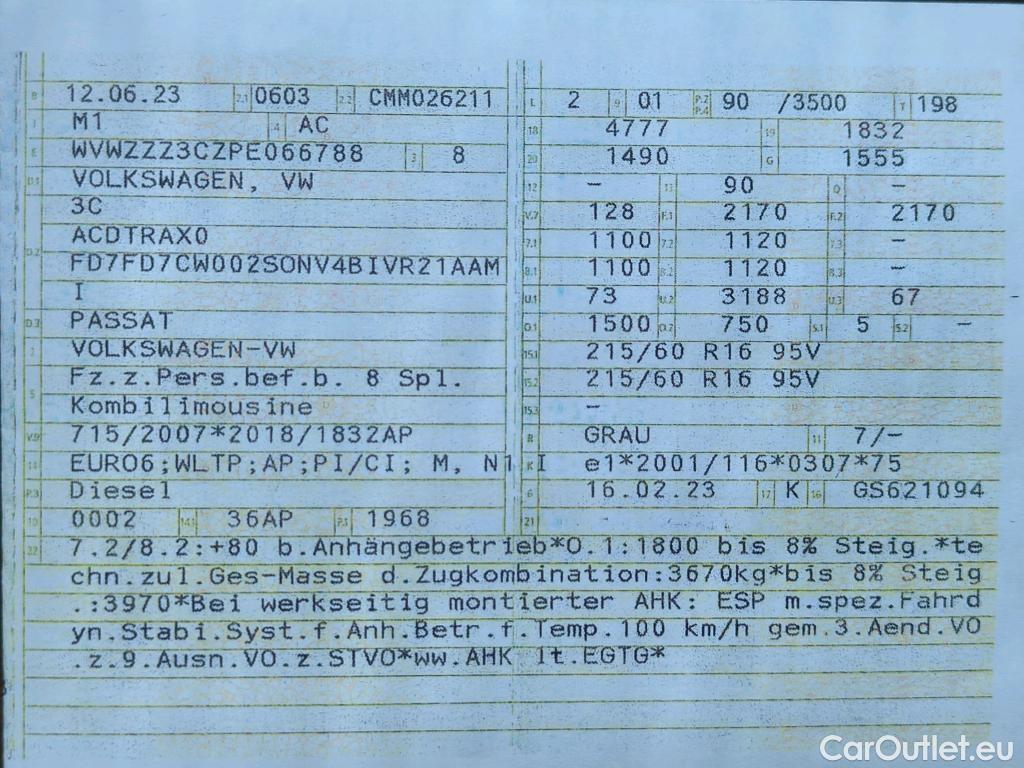 Volkswagen  Passat  Variant Conceptline 2.0 TDI 90KW AT7 E6d #14