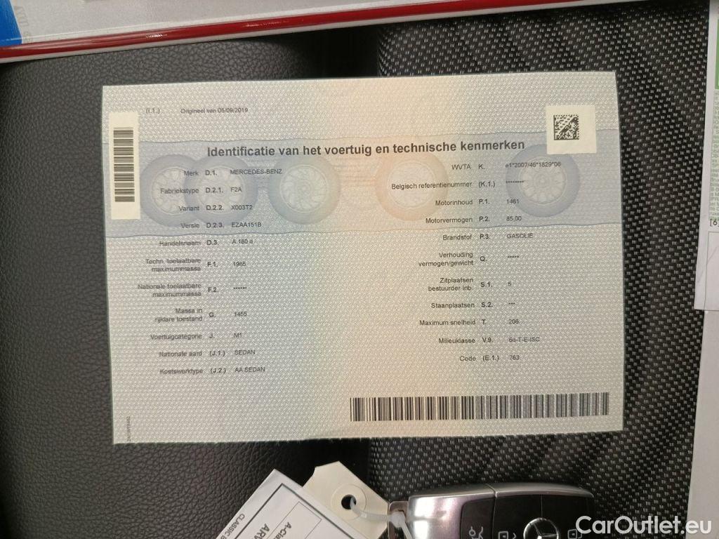 Mercedes  A-Klasse Mercedes-Benz  Limousine A 180 d DCT Business Solution 4d #12
