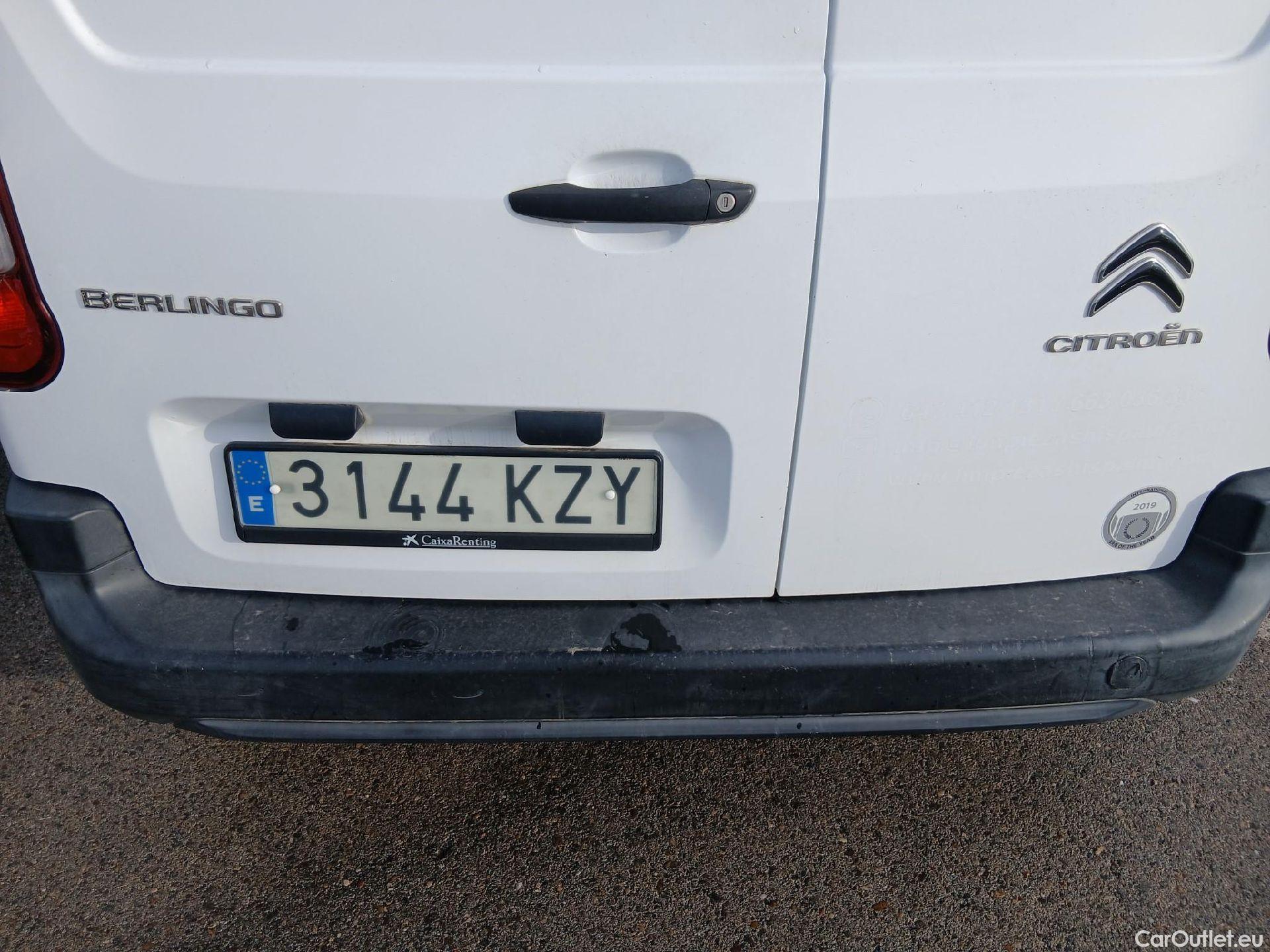  Citroen  Berlingo CITROEN  / 2018 / 3P / furgón derivado de turismo Talla M BlueHDi 55kW CONTROL #10