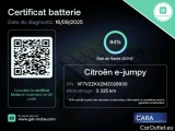  Citroen  Jumpy  Combi XS Elektromotor 50kWh BVA 9 Sieges #12