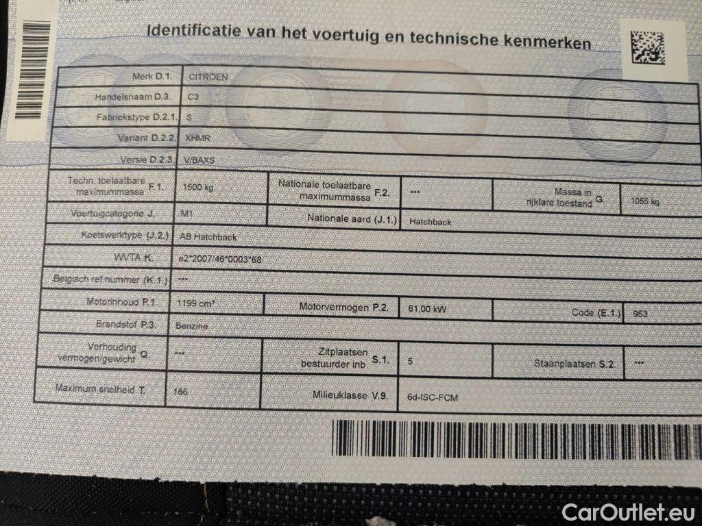 Citroen  C3 Citroën  1.2 PureTech 83 S&S BVM You ! 5d #11