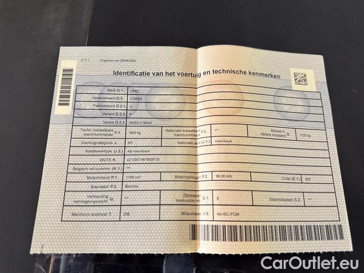 Opel  Corsa  1.2 Turbo S/S Auto GS Line 96kW/131pk  5D/P Auto-8 #11