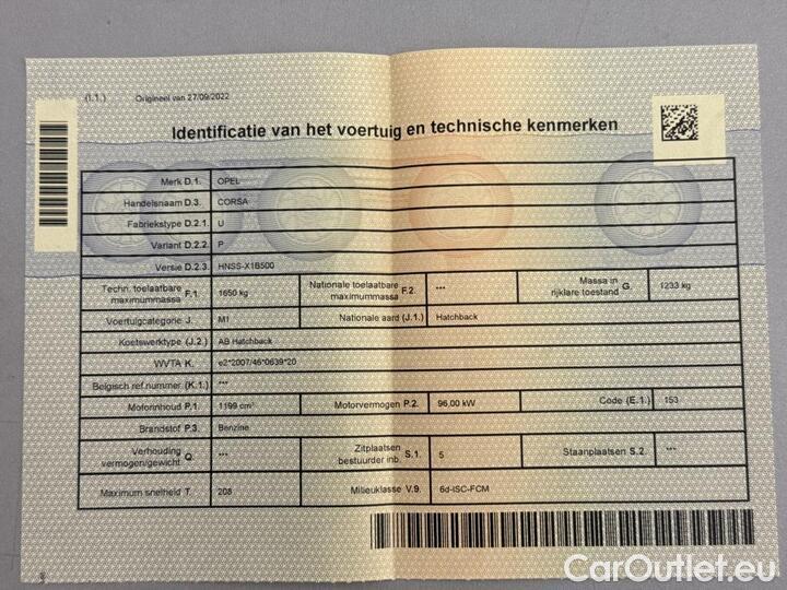 Opel  Corsa  1.2 Turbo S/S Auto GS Line 96kW/131pk  5D/P Auto-8 #11