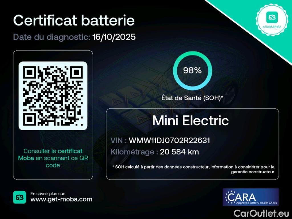 Mini  Mini   / 2014 / 3P / Berline Cooper SE Finition  Yours 184 ch BVA #2