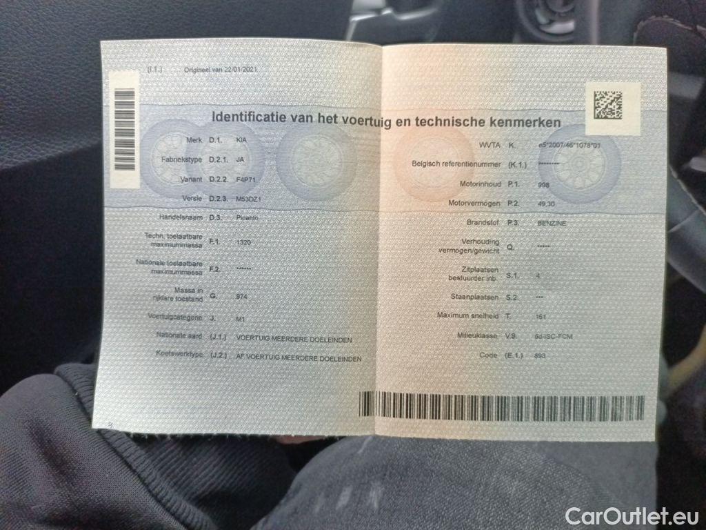 KIA  Picanto KIA  1.0 MPI 67 More 5d #12