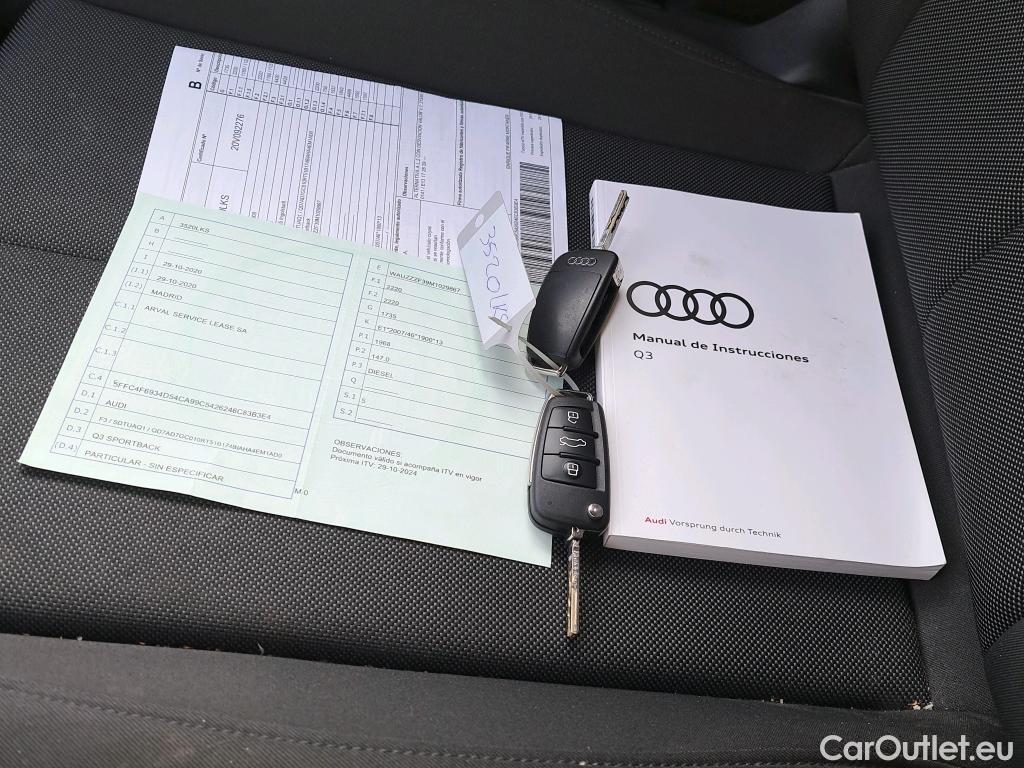 Audi  Q3 AUDI  Sportback / 2019 / 5P / todoterreno 40 TDI 140kW (190CV) S tronic Quattro #9
