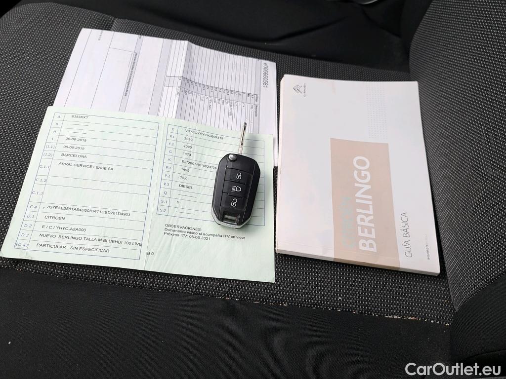 Citroen  Berlingo  Combi Live M 1.5 BlueHDi 100CV MT5 E6dT #9