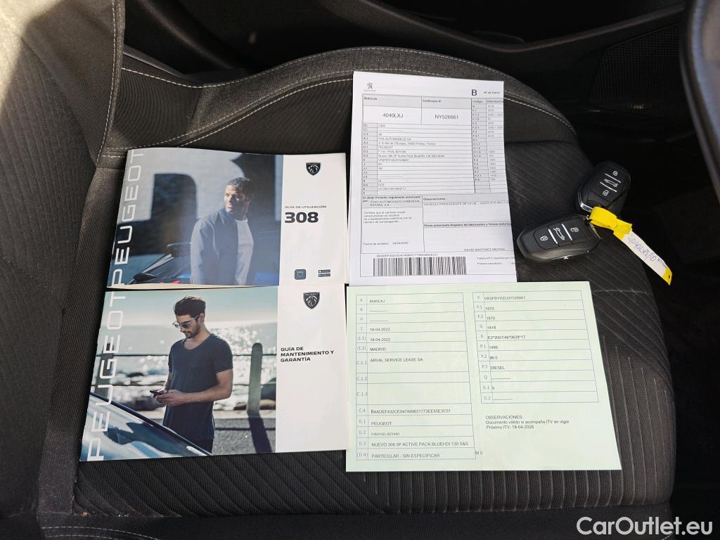 Peugeot  308 PEUGEOT  / 2021 / 5P / berlina con portón 5P Active Pack BlueHDi 130 S&S MAN (AC2) #9