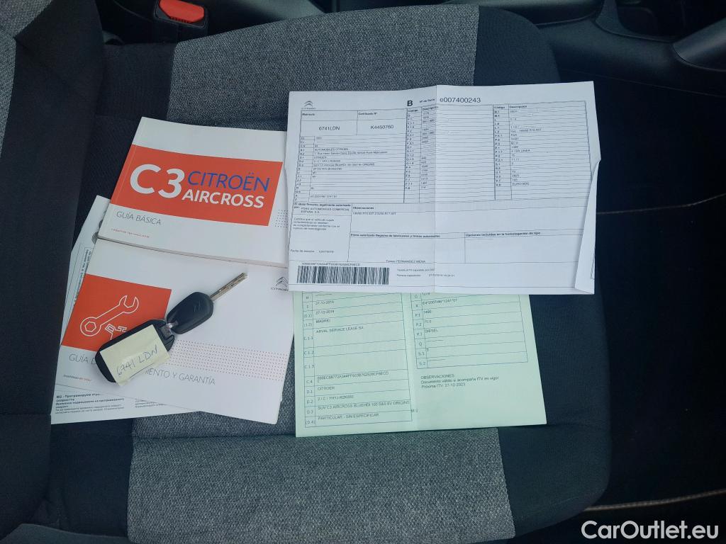 Citroen  C3 CITROEN  Aircross / 2017 / 5P / todoterreno BlueHDi 73kW (100CV) S&S Origins(SL) #9