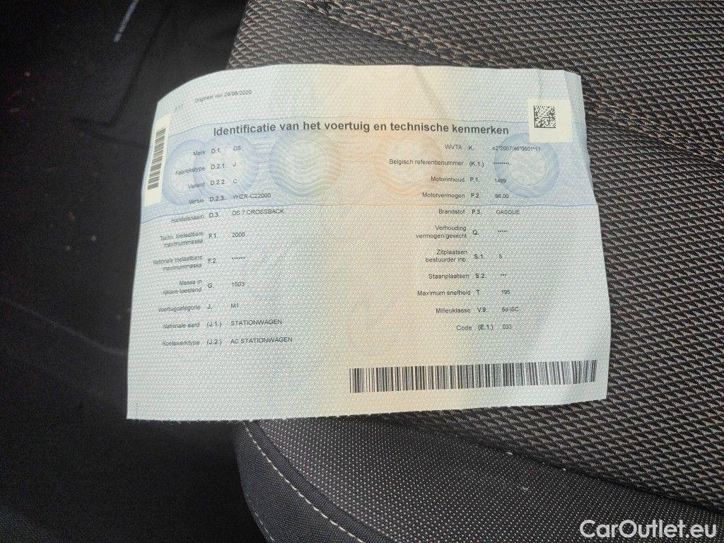 DS  DS7 DS 7 Crossback 1.5 BlueHDi 130 Automatic So Chic 5d !!Technical issue!! #11