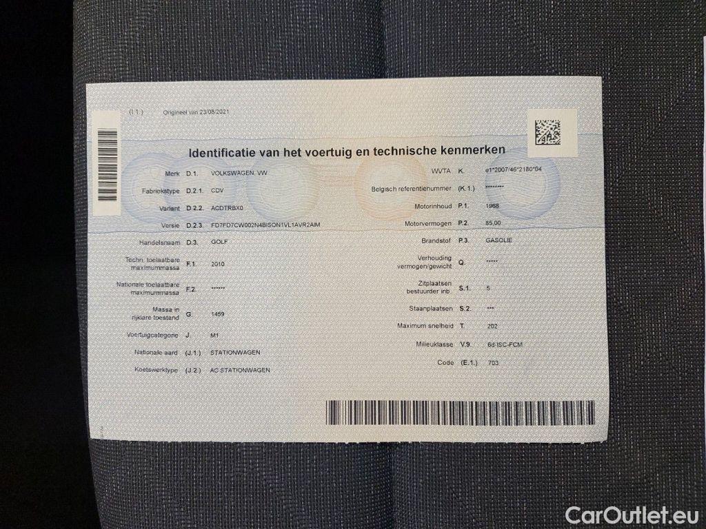 Volkswagen  Golf  Volkswagen Variant VIII 2.0 TDI 85kW DSG Life 5d #12