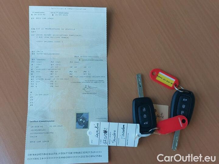 Dacia  Sandero 1.0 TCE 90 EXPRESSION 5 SPEED #6