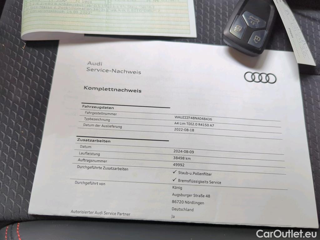 Audi  A4  Lim. 40 TDI S line 2.0 TDI 150KW AT7 E6d #18